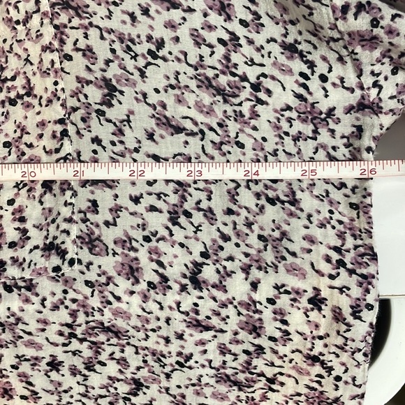 J.Jill Floral Long Sleeve Top Size XL - Picture 4 of 7